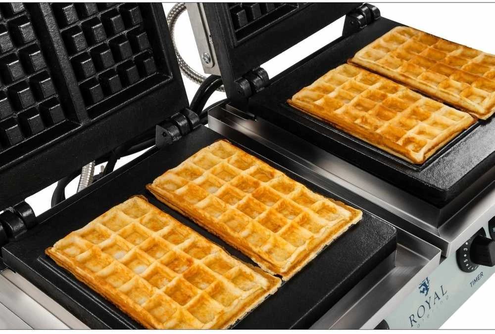 Royal Catering Vaflinė stačiakampis dvivietis 4 belgiškiems vafliams
