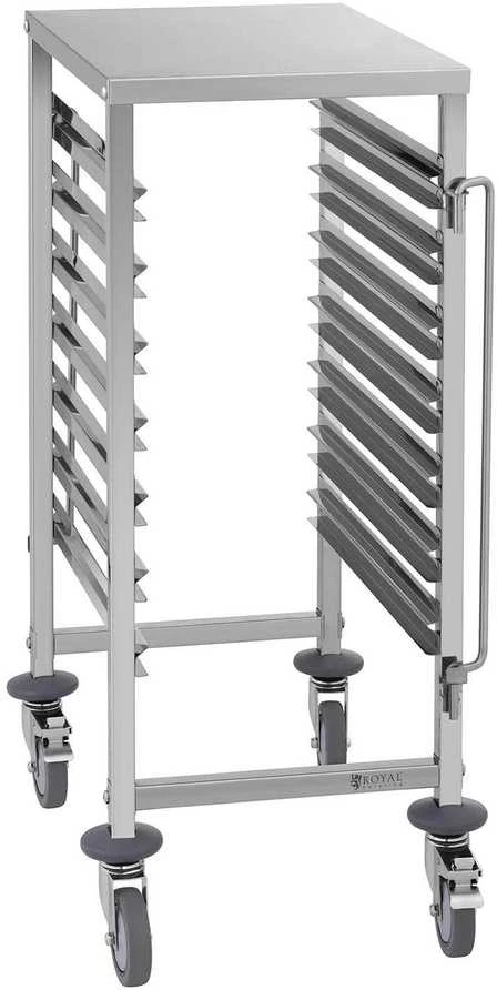 Royal Catering Maitinimo transportavimo vežimėlis 7x GN1/1 konteineriams, keliamoji galia iki 50 kg