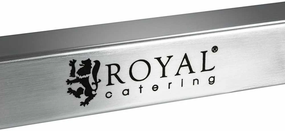 Royal Catering Nerūdijančio plieno padavėjo vežimėlis su 2 lentynomis