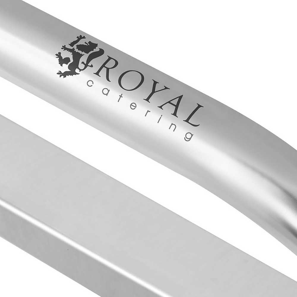 Royal Catering 5 lentynų nerūdijančio plieno maitinimo padavėjo vežimėlis, skirtas maitinimui RCSW-5.1