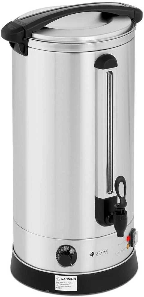 Royal Catering Šiltesnis karšto vandens šildytuvas dvisienis plieno 23.5L 2500W