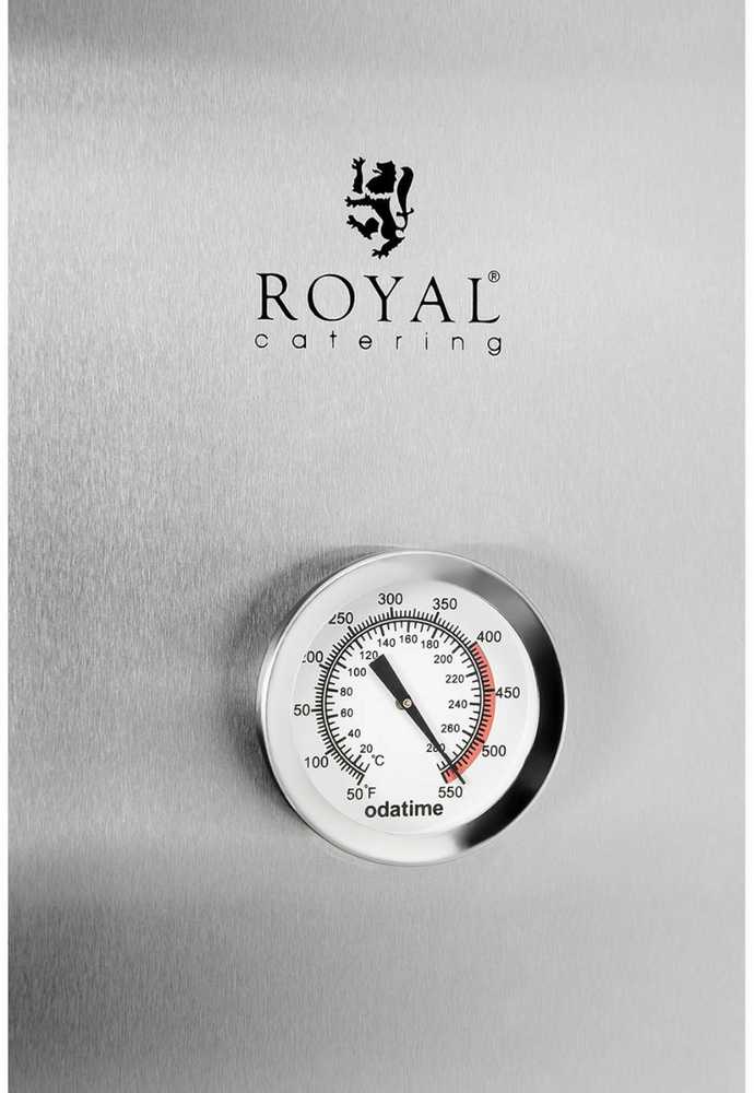 Royal Catering Elektrinė rūkykla, rūkykla, 4 grotelės, 105 l, 1000 W