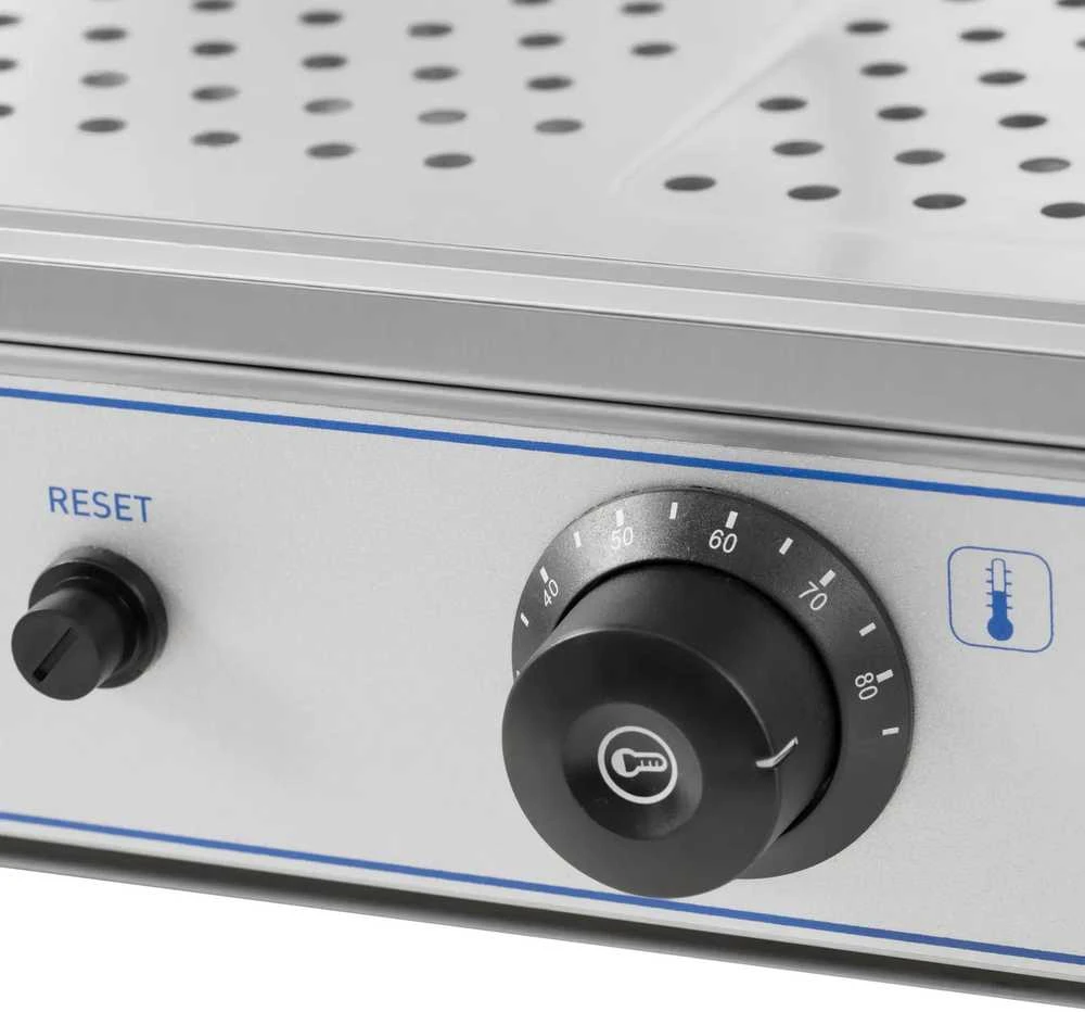 Royal Catering šildoma vitrina maistui, 3 lentynos, 1000 W