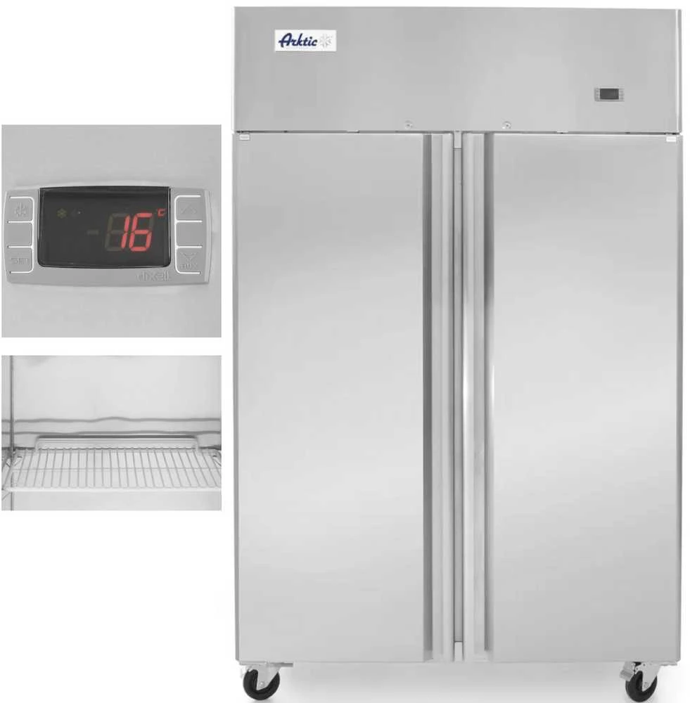 Šaldiklis Arktic Šaldymo spinta 2 durų maitinimo šaldytuvas Profi Line 900L - Hendi 233122