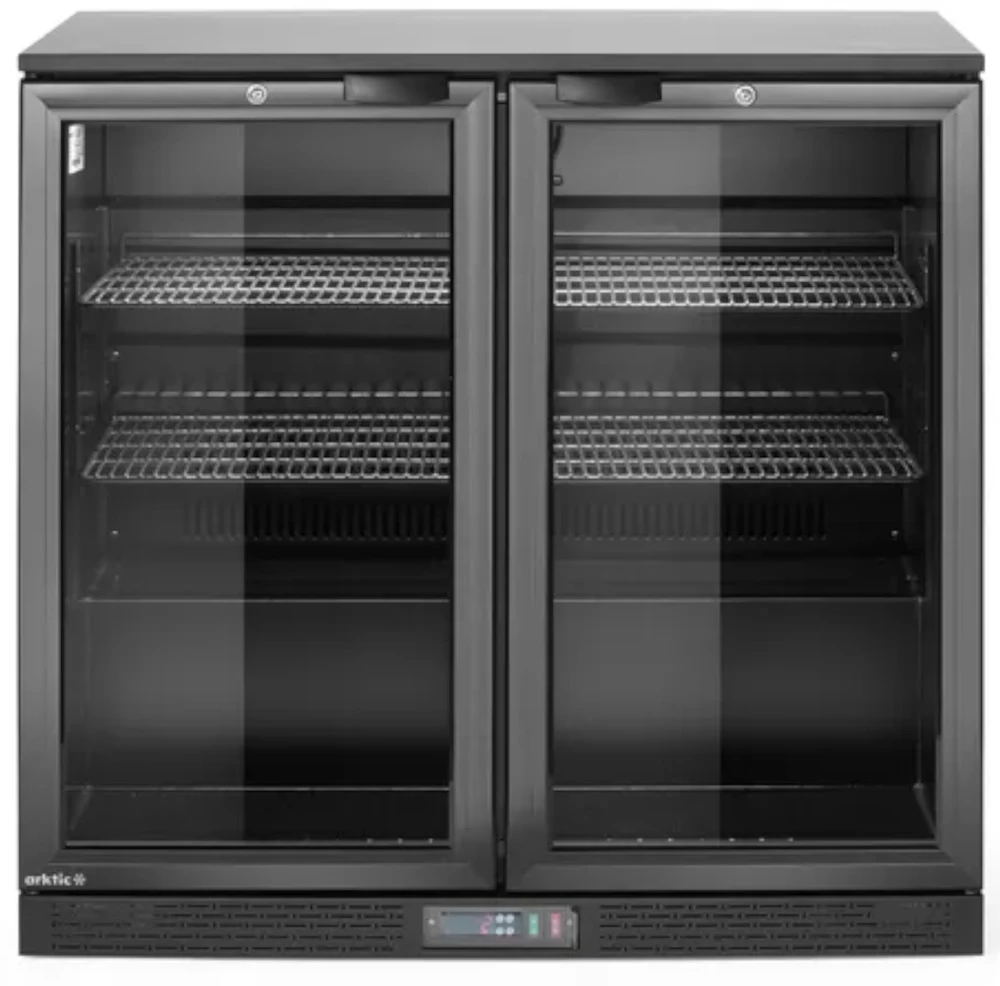 Šaldytuvas Arktic Baro aušintuvas gėrimams, 2 durų, LED, 158 l, 160 W, 90x53x87 cm