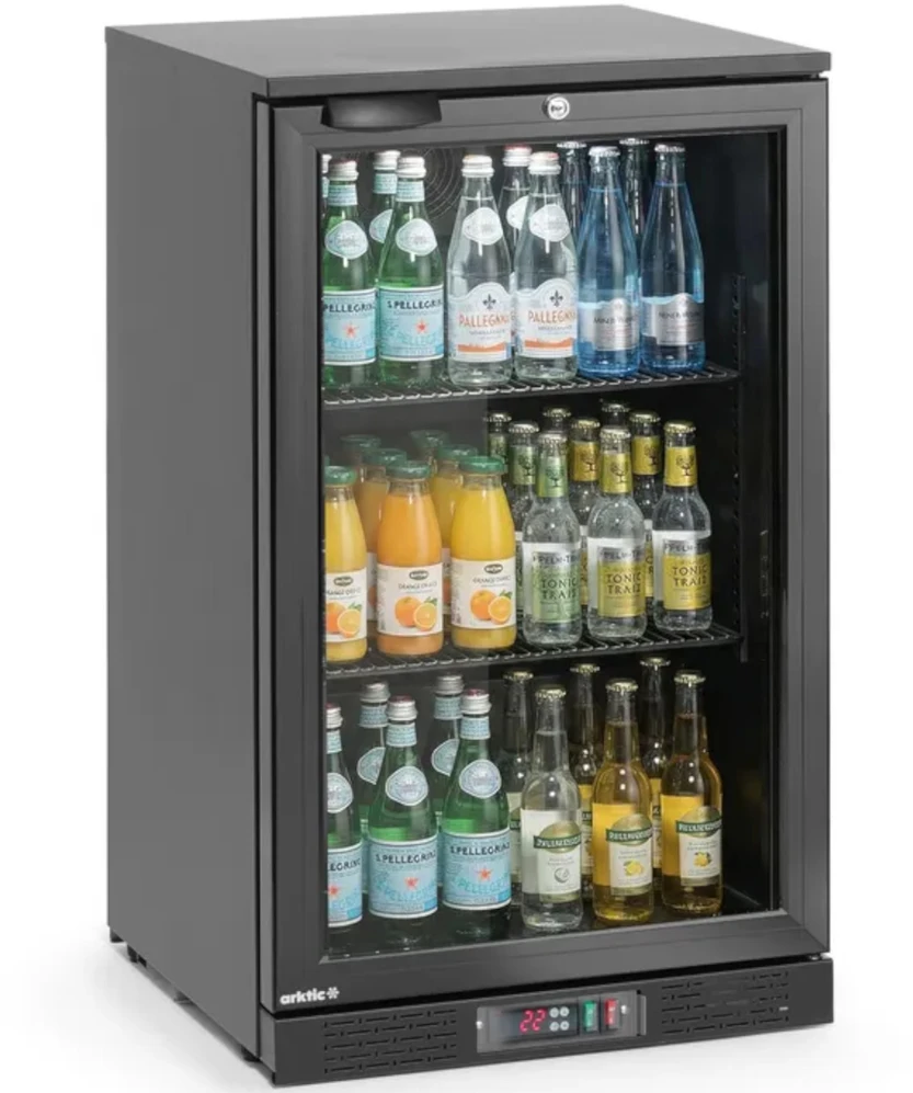 Šaldytuvas Arktic Baro aušintuvas gėrimams, 1 durų, LED, 86 l, 120 W, 50x53x87 cm