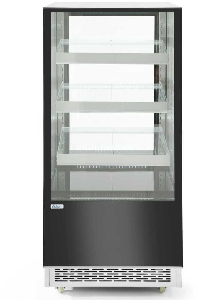 Arktic šaldoma stiklinė vitrina, 3 lentynos, 300 l, 480 W