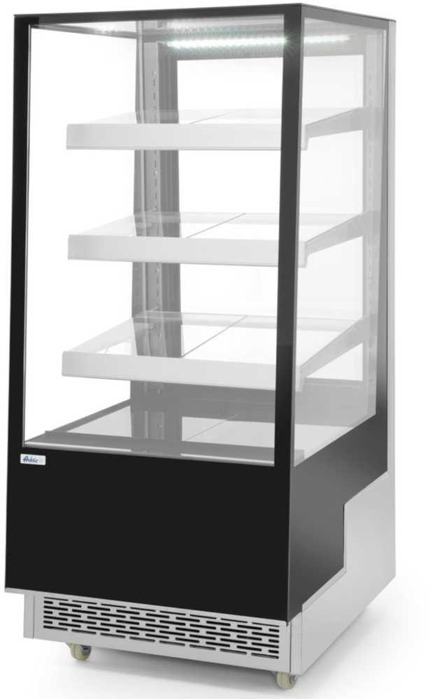 Arktic šaldoma stiklinė vitrina, 3 lentynos, 300 l, 480 W
