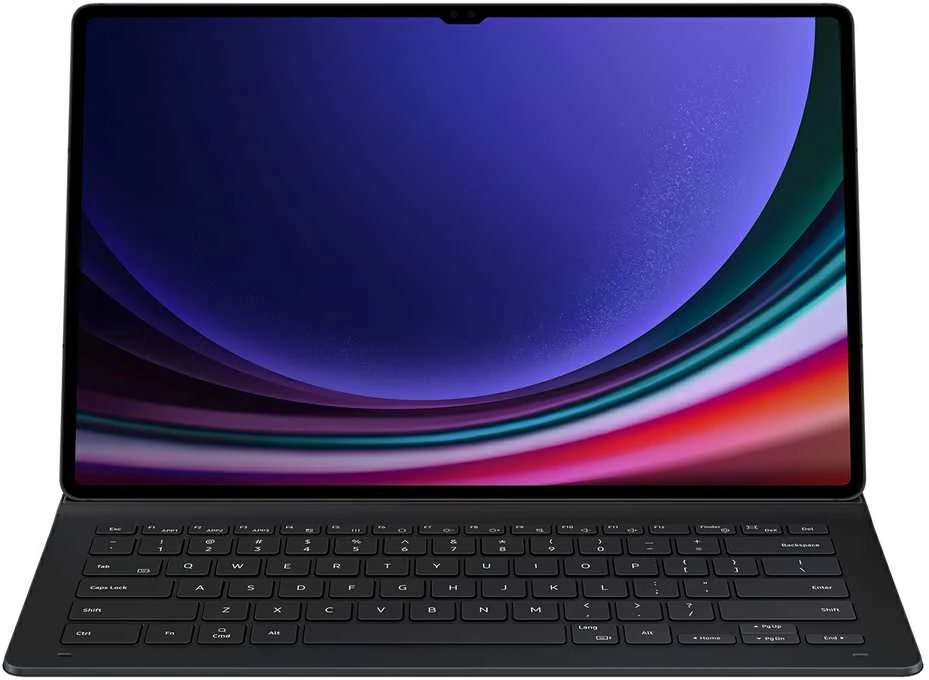 Samsung Galaxy Tab S9 Ultra Book Cover Klaviatūra Slim Juodas