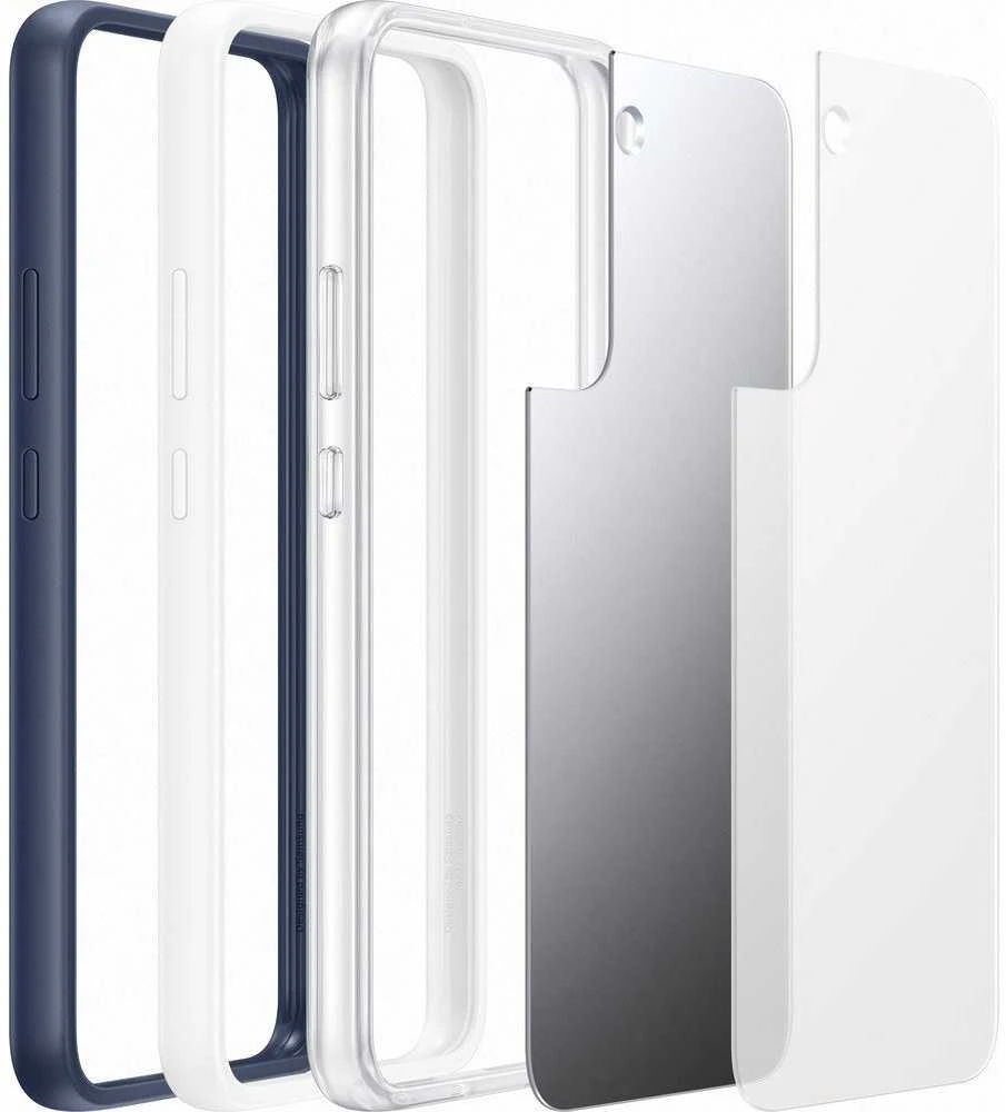 Dėklas MS906CNE rėmo dangtelis, skirtas Samsung Galaxy S22 Plus, Navy (Mėlyna)