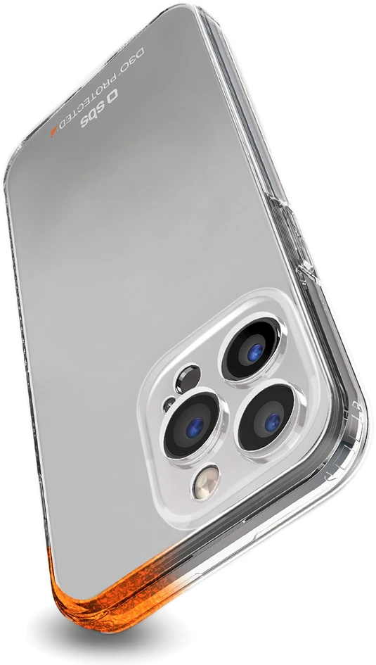 SBS D3O Apple iPhone 15 Pro Case – dėklas telefonui skaidrus