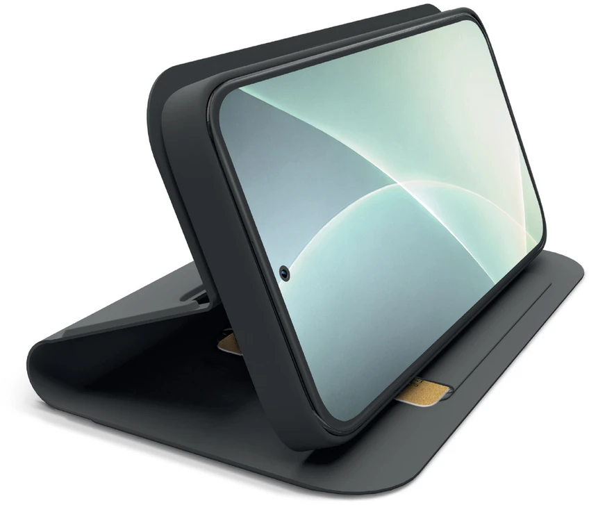 SBS Wallet Smooth dėklas skirtas Xiaomi 17 with Flip – juodos spalvos