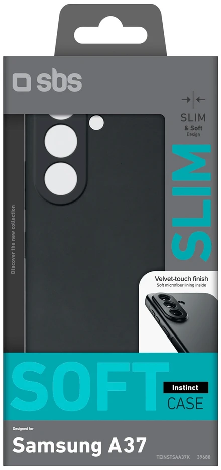 Dėklas SBS Instinct Case for Samsung Galaxy A37 – Juodas