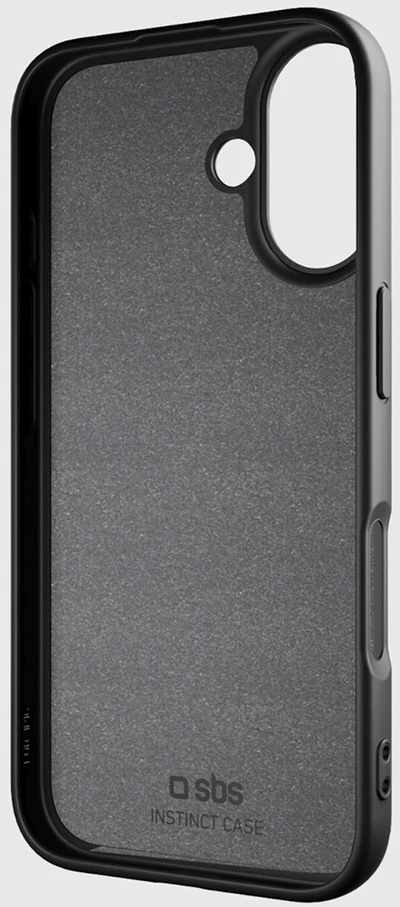Dėklas Apple iPhone 16 Instinct Cover By SBS Juodas