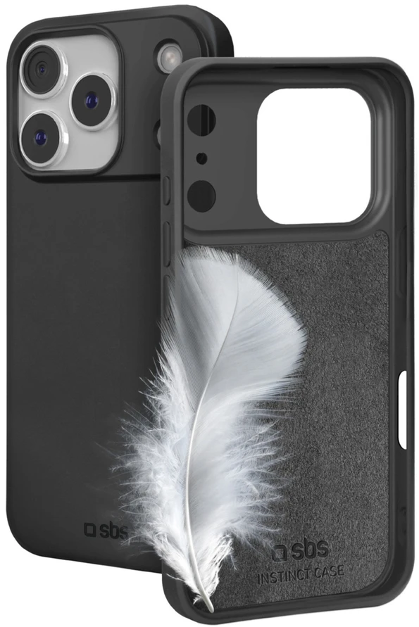 Dėklas SBS Instinct iPhone 17 Pro Case - Juodas