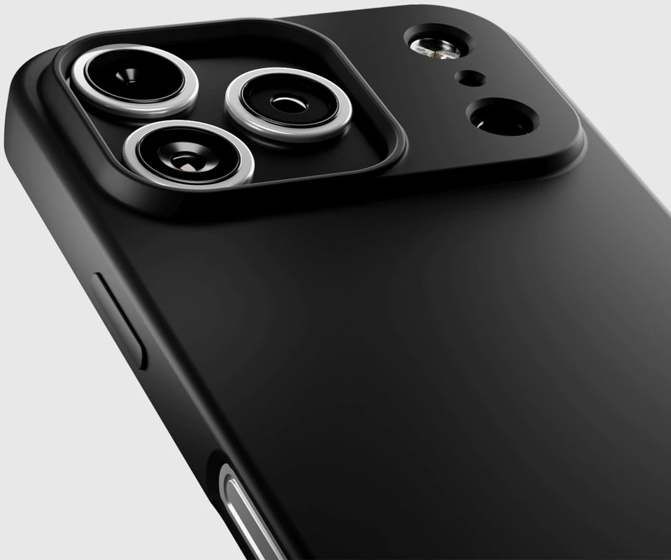 Dėklas SBS Instinct iPhone 17 Pro Case - Juodas