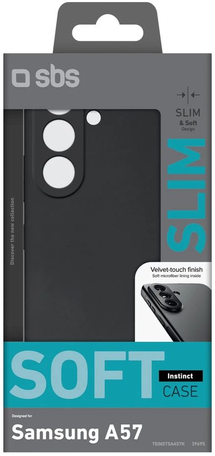 Dėklas SBS Instinct Case for Samsung Galaxy A57 – Juodas