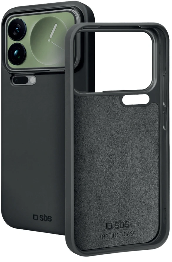 Dėklas SBS Instinct Case for Xiaomi 17 Pro Max – juodos spalvos