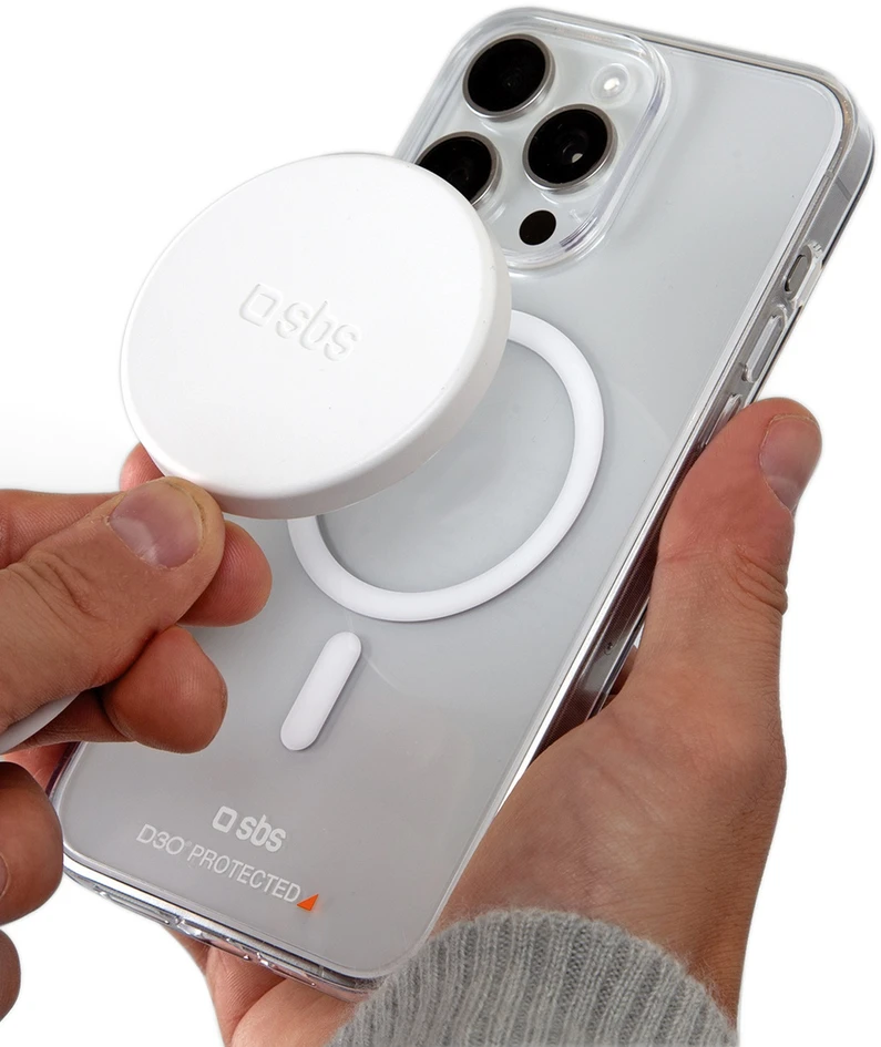SBS D3O MagSafe Apple iPhone 14 Pro – dėklas telefonui skaidrus