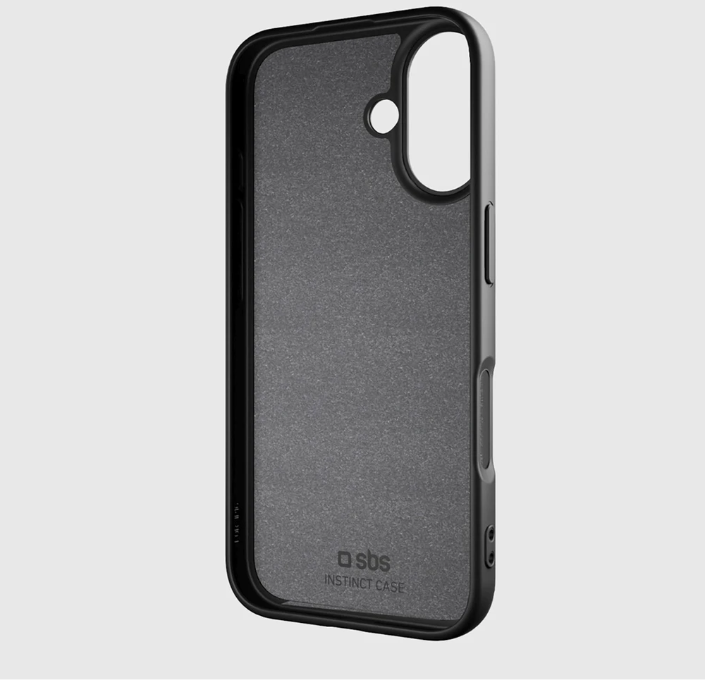 SBS Instinct Case for iPhone 16 Plus - Juodas