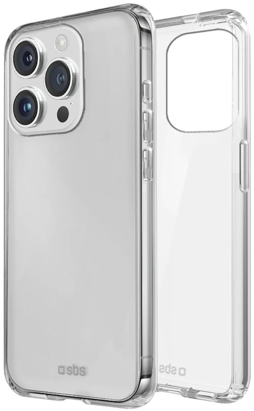 SBS plonas dėklas, skirtas iPhone 16 Pro – permatomas