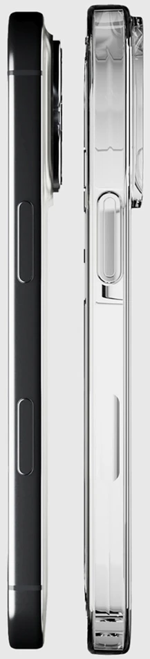 SBS plonas dėklas, skirtas iPhone 16 Pro – permatomas