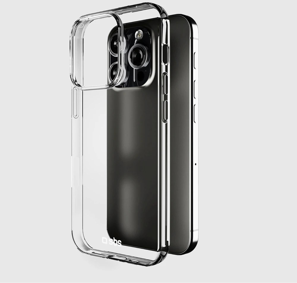 SBS plonas dėklas, skirtas iPhone 16 Pro – permatomas