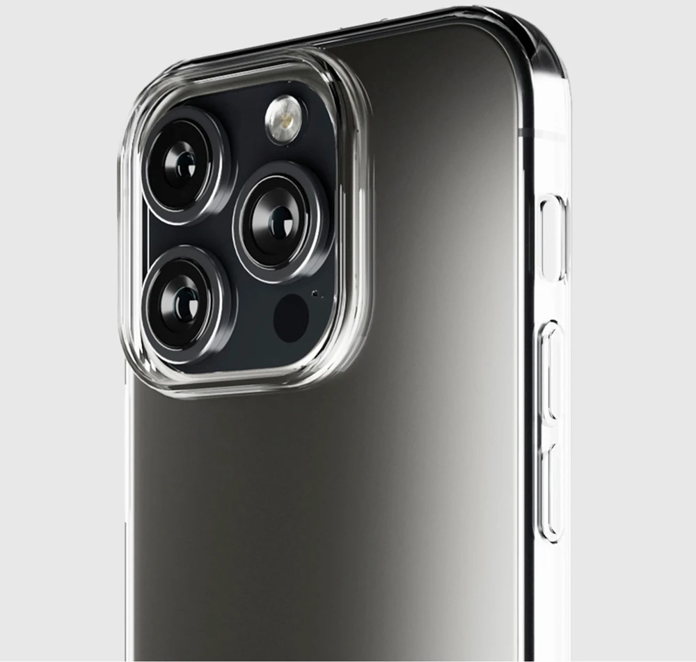 SBS plonas dėklas, skirtas iPhone 16 Pro – permatomas