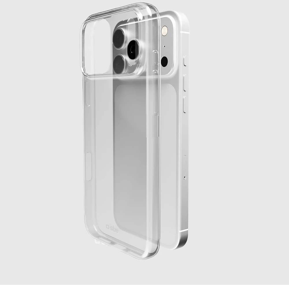 SBS plonas dėklas, skirtas iPhone 17 Pro Max – permatomas