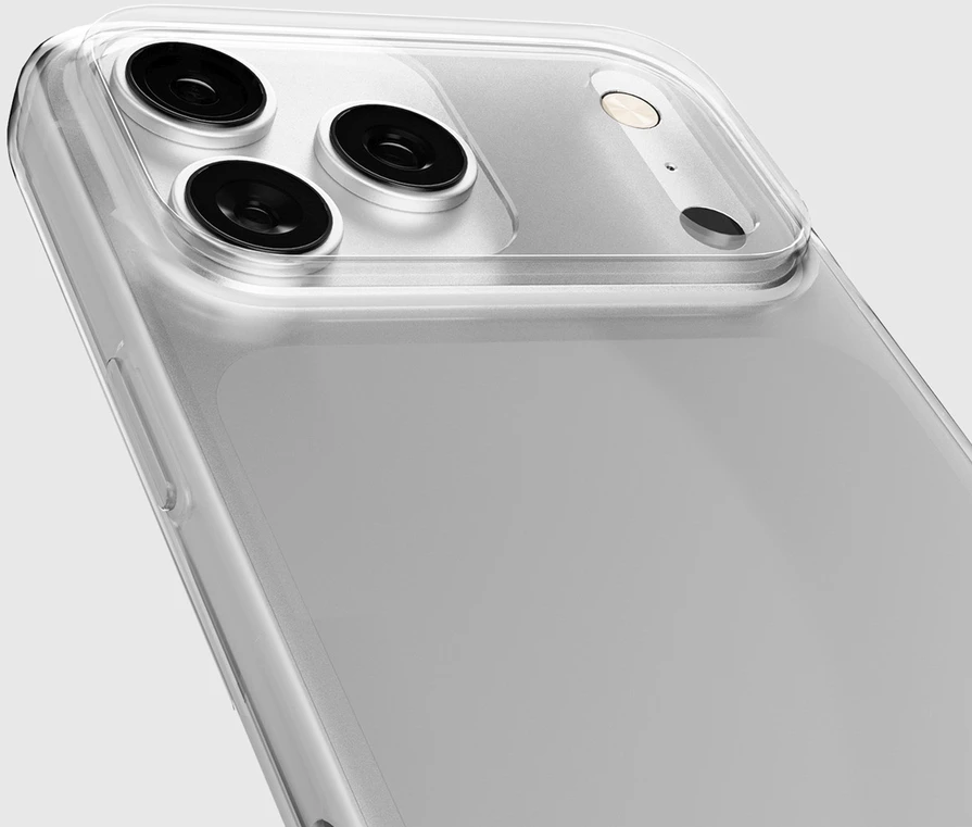 SBS plonas dėklas, skirtas iPhone 17 Pro Max – permatomas