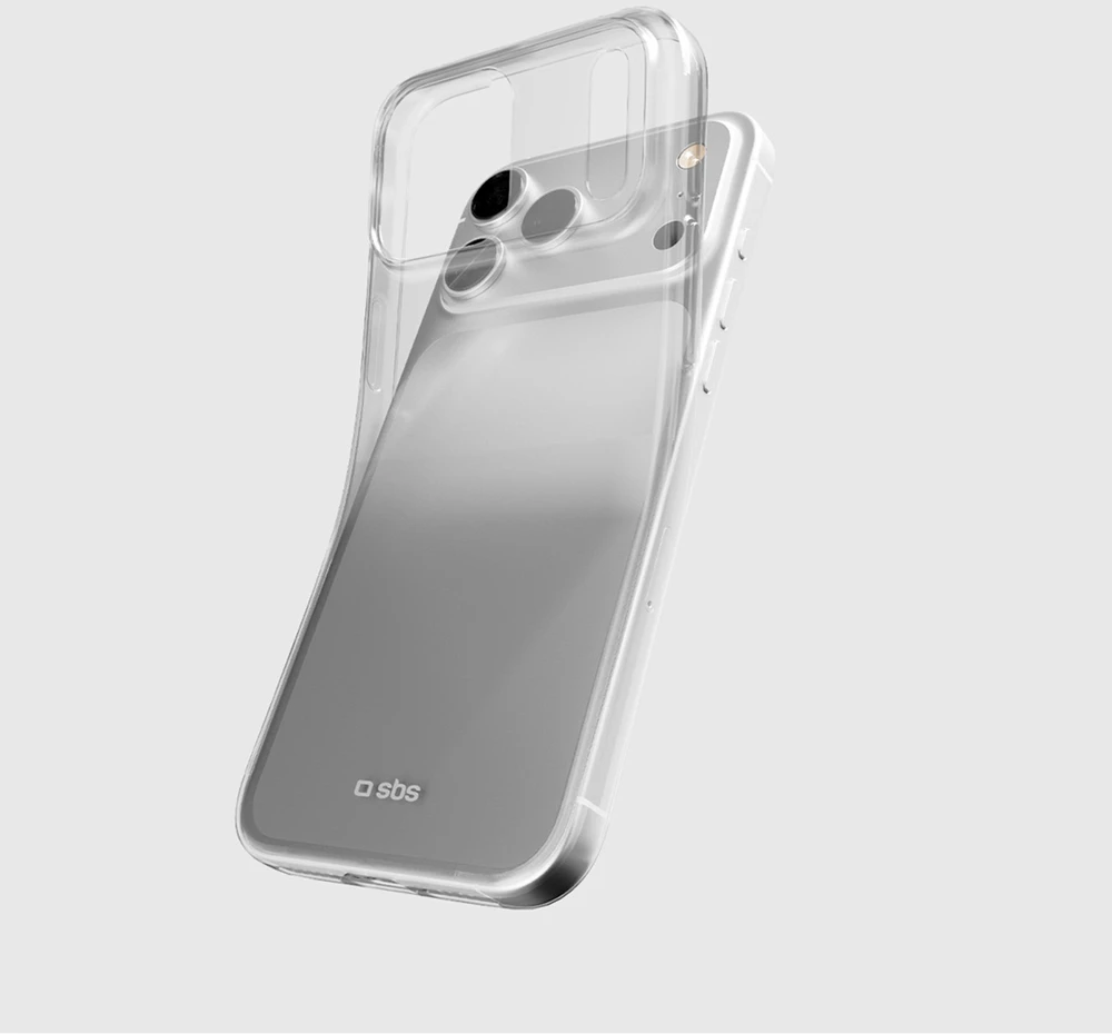 SBS plonas dėklas, skirtas iPhone 17 Pro Max – permatomas