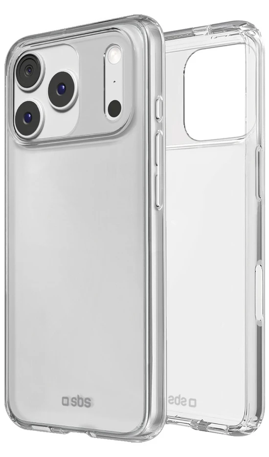 SBS plonas dėklas, skirtas iPhone 17 Pro – permatomas