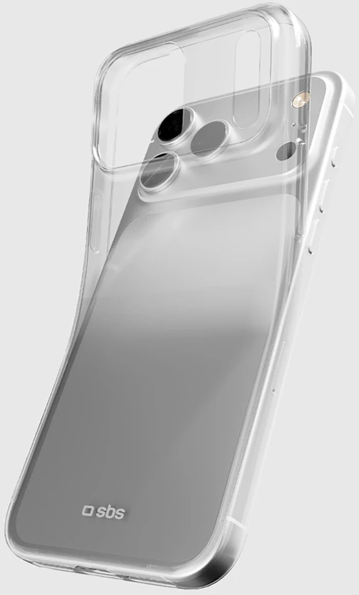 SBS plonas dėklas, skirtas iPhone 17 Pro – permatomas