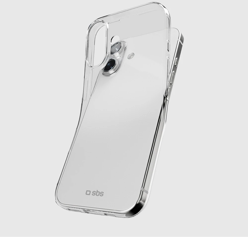 Dėklas SBS Skinny Cover for iPhone 17 - transparent