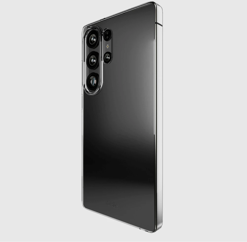 SBS plonas dėklas, skirtas „Samsung Galaxy S25 Ultra“ – skaidrus