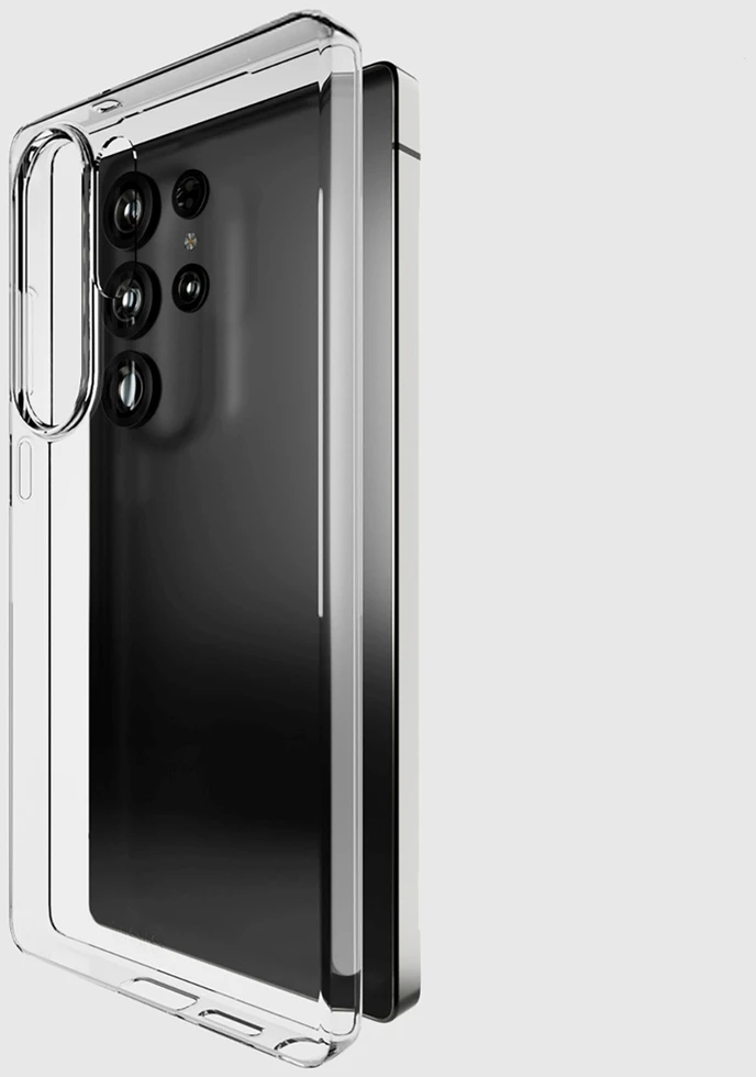 SBS plonas dėklas, skirtas „Samsung Galaxy S25 Ultra“ – skaidrus