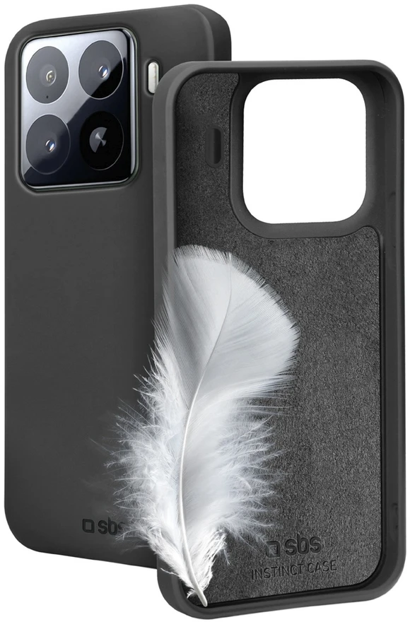 SBS Instinct dėklas skirtas Xiaomi 15 – juodos spalvos