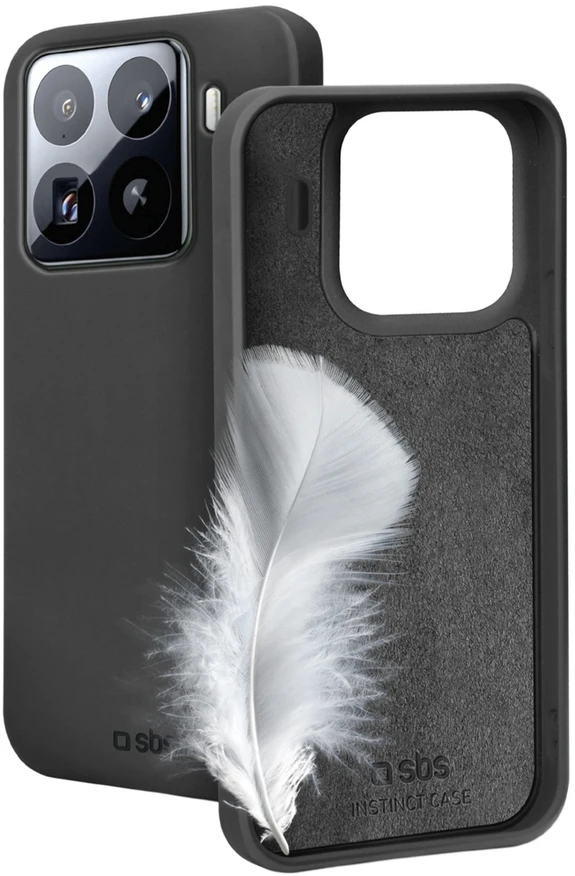 SBS Instinct dėklas skirtas Xiaomi 15 Pro – juodos spalvos