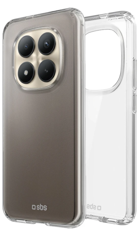 SBS Skinny dėklas skirtas Xiaomi Redmi Note 15 Pro+ – skaidrus