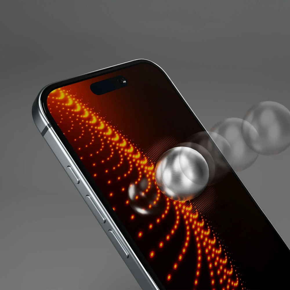 SBS Apsauginis stiklas D3O su rėmeliu Apple iPhone 16 Pro