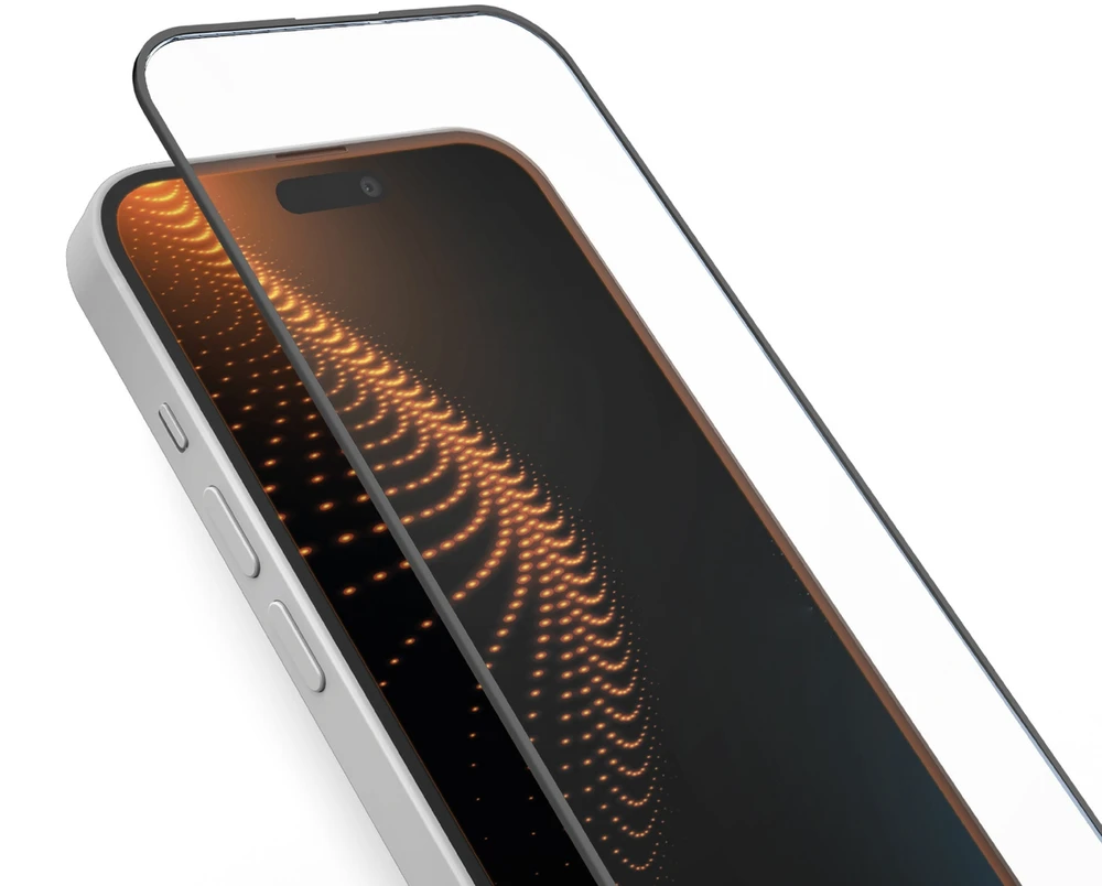 SBS Apsauginis stiklas D3O su rėmeliu Apple iPhone 16 Pro