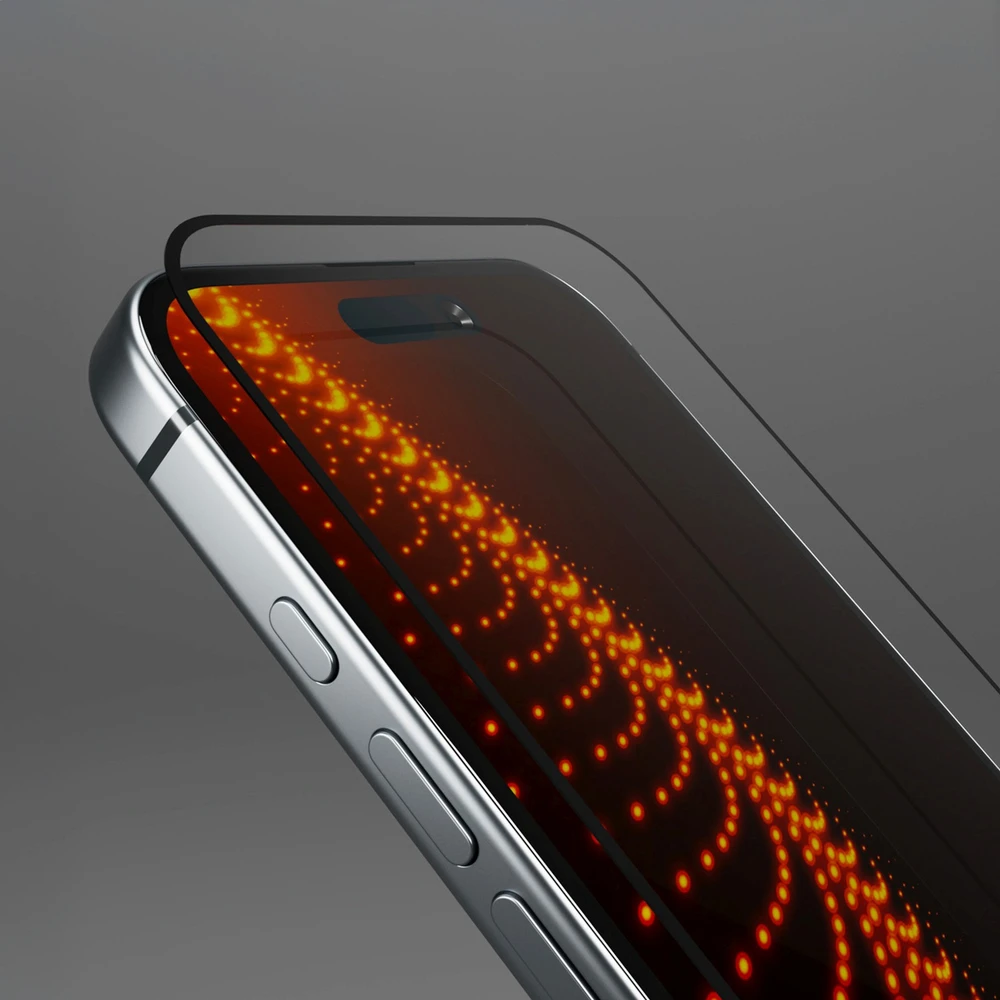 SBS Apsauginis stiklas D3O su rėmeliu Apple iPhone 16 Pro