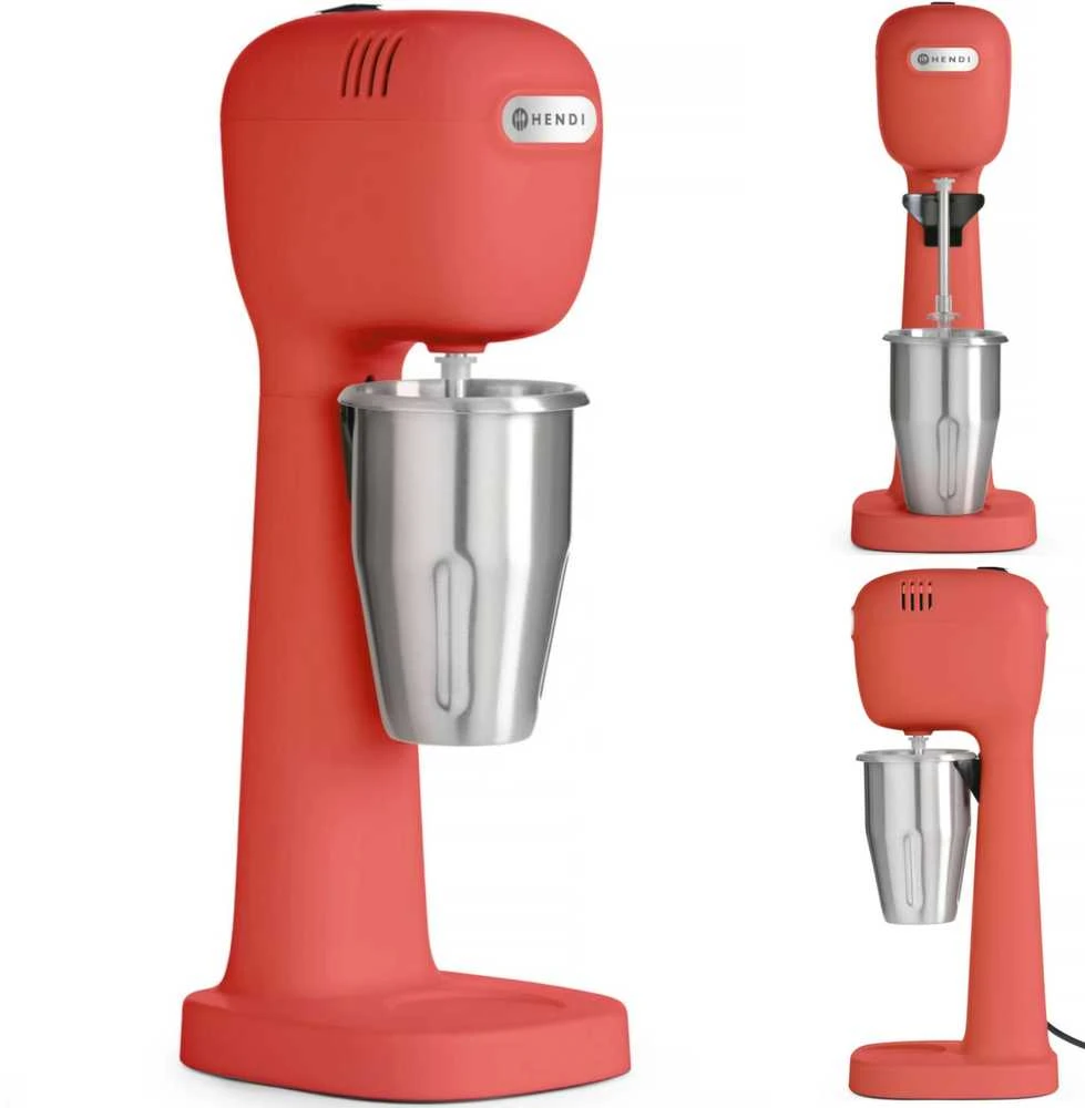 Plakiklis Milkshake putos plaktuvas 400 W raudonas - Hendi 221648