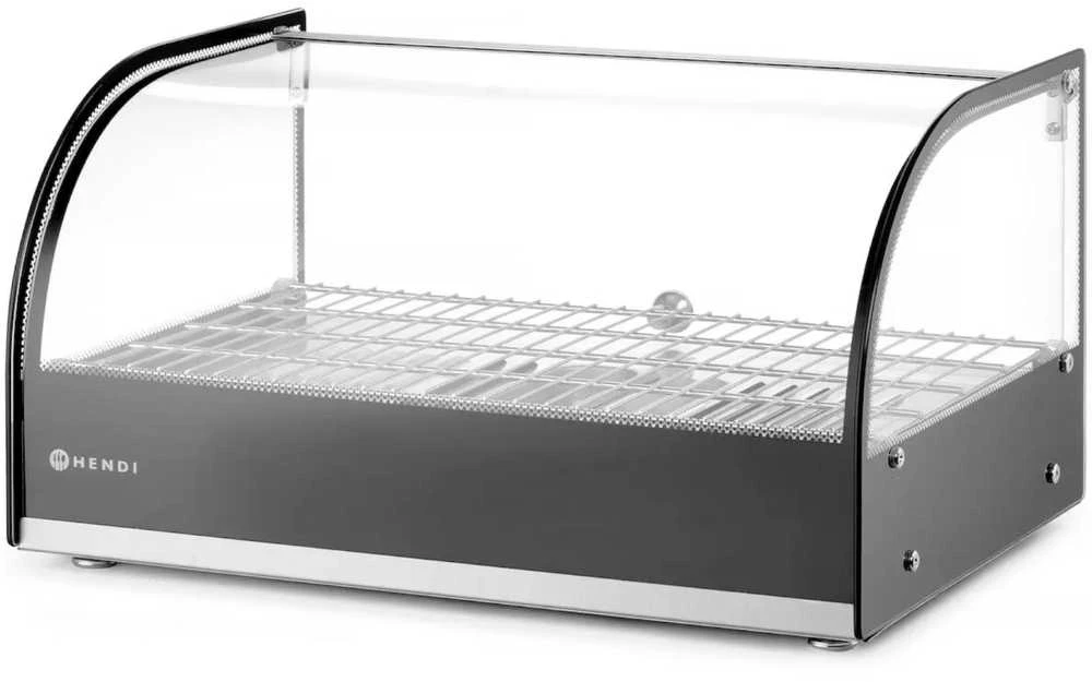 Šildomas vitrinas karštam maistui rodyti 1 x GN1/1 400W - Hendi 273982
