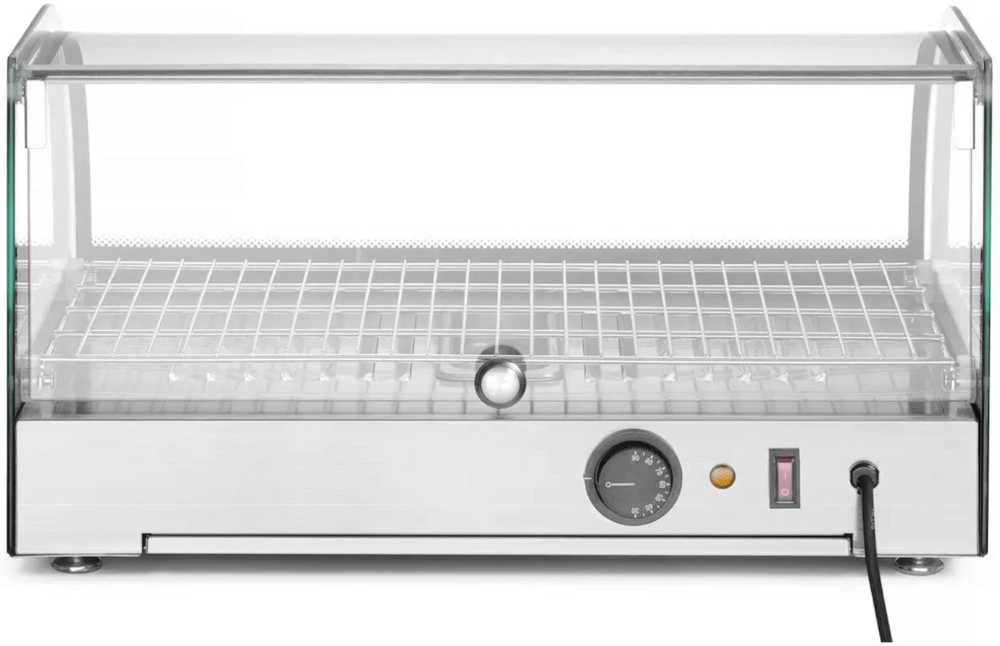 Šildomas vitrinas karštam maistui rodyti 1 x GN1/1 400W - Hendi 273982