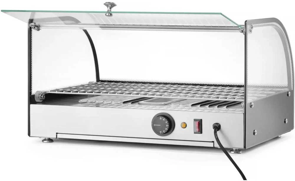 Šildomas vitrinas karštam maistui rodyti 1 x GN1/1 400W - Hendi 273982