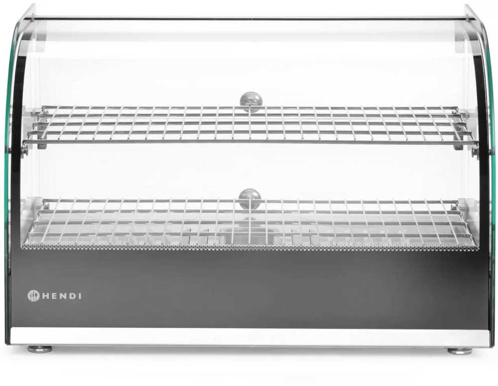 Šildoma vitrina maistui 800W - Hendi 273999