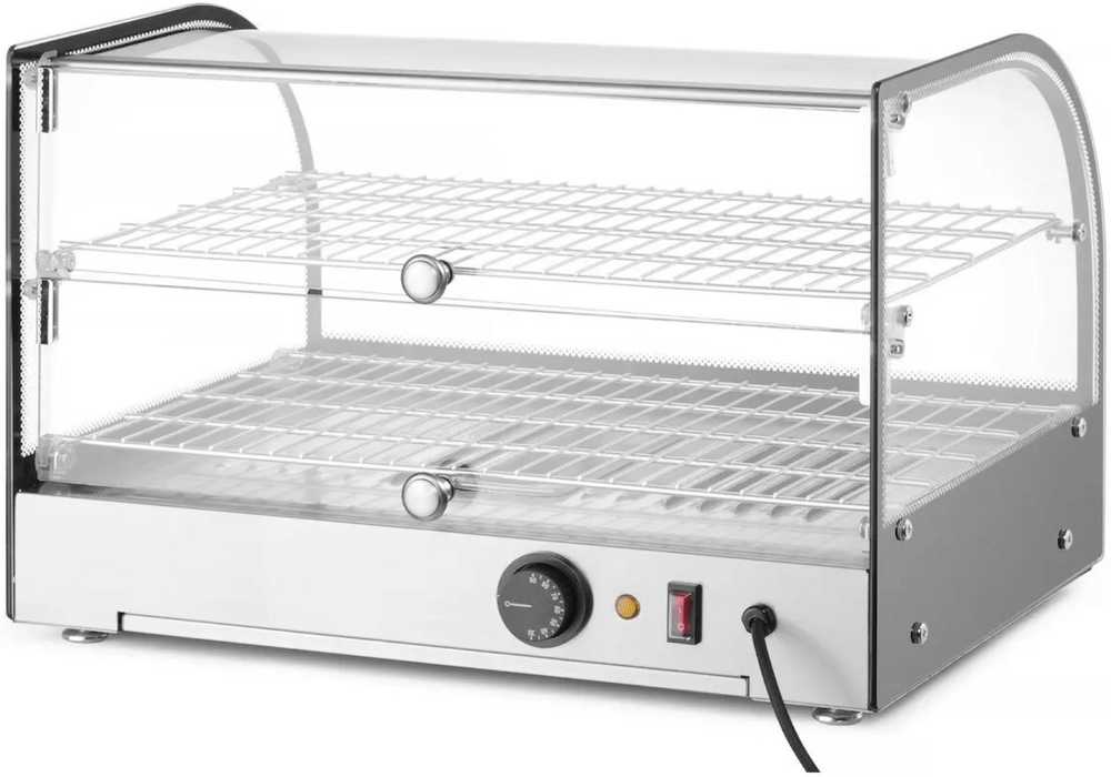 Šildoma vitrina maistui 800W - Hendi 273999