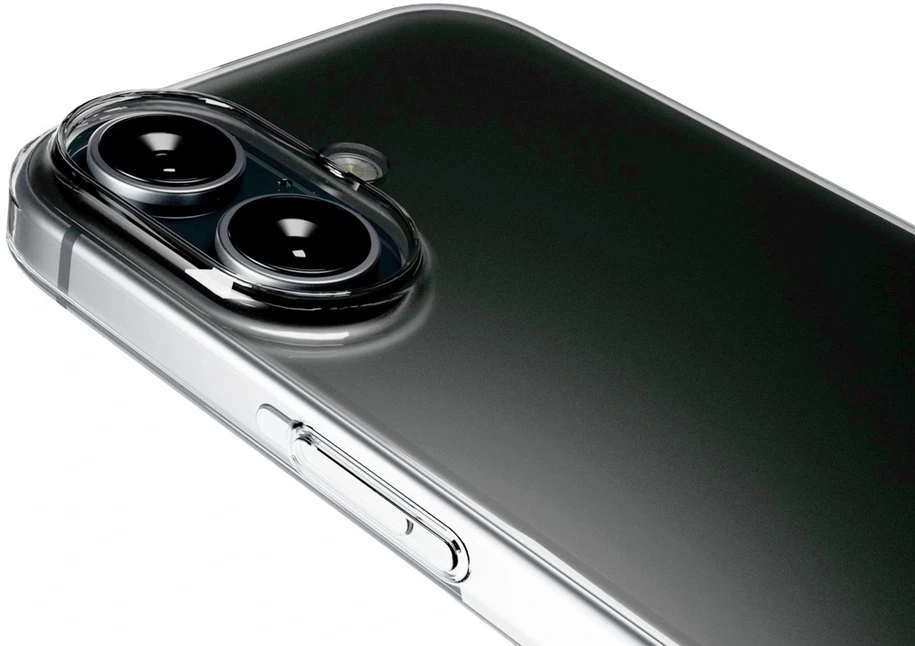 Silikoninis Puro 03 Nude Apple iPhone 16 – dėklas telefonui skaidrus