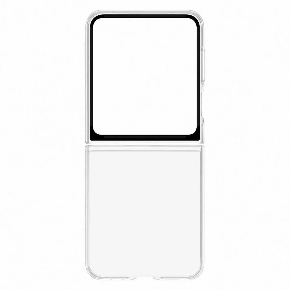 ZF731CTE FlipSuit dėklas, skirtas Samsung Galaxy Flip 5, skaidrus (permatomas)